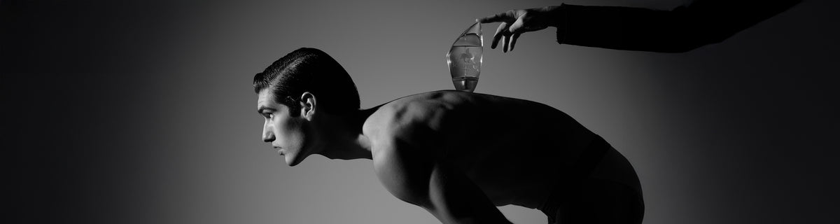 Sculture perfume banner
